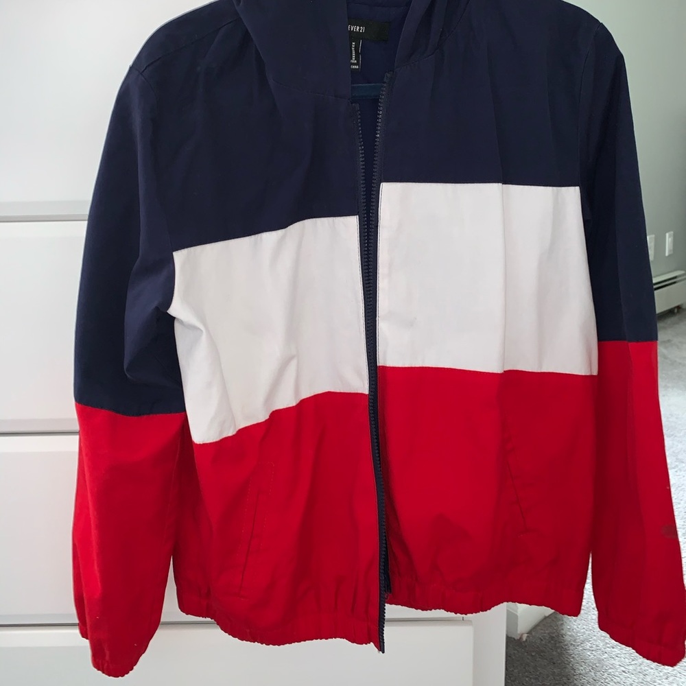 nwot color block jacket